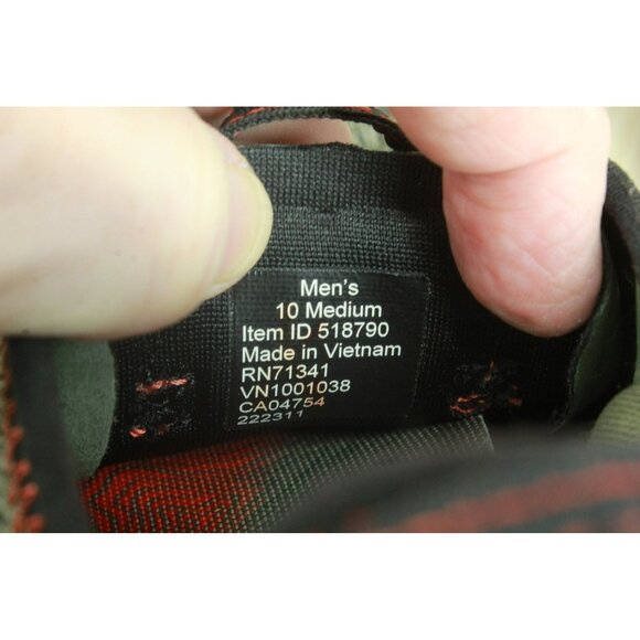 LL Bean Dirigo Green Mesh Lace Up Lightweight Comfort Sneaker Shoes Size 10 M - Picture 8 of 9